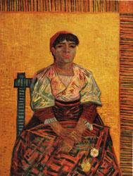 Vincent Van Gogh The Italian Woman Germany oil painting art